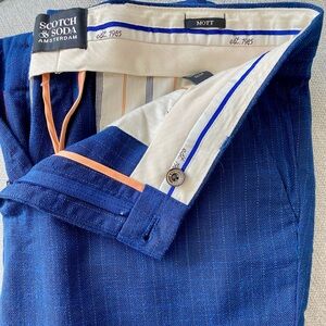 Scotch & Soda 33x32 Mott skinny fit trousers.